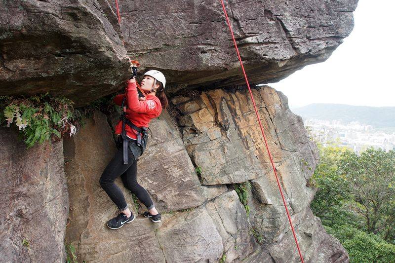 新北投熱海攀岩體驗