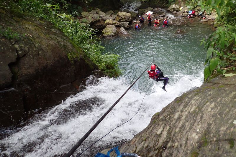 屏東萬安鄉萬流溪溯溪
