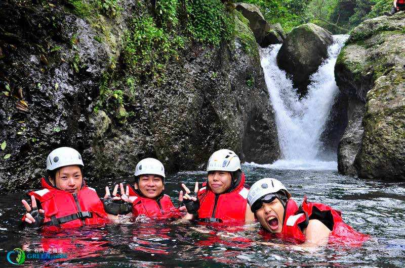 台北石門老梅溪溯溪-新手入門推薦