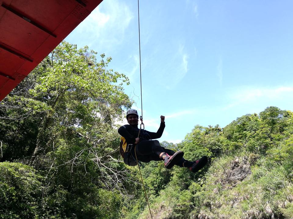 桃園復興小烏來祕境溯溪-50米大瀑布