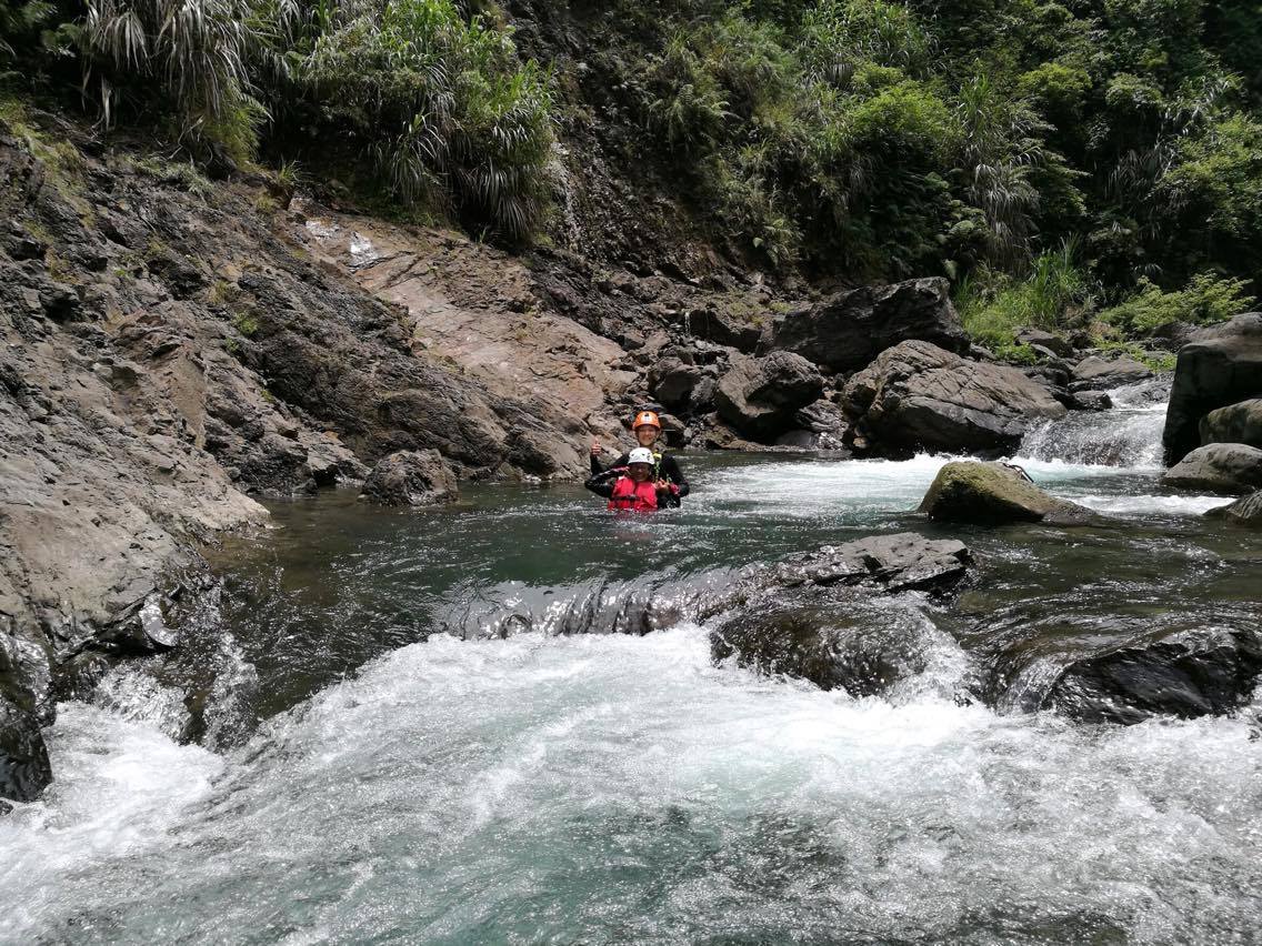 桃園復興小烏來祕境溯溪-50米大瀑布