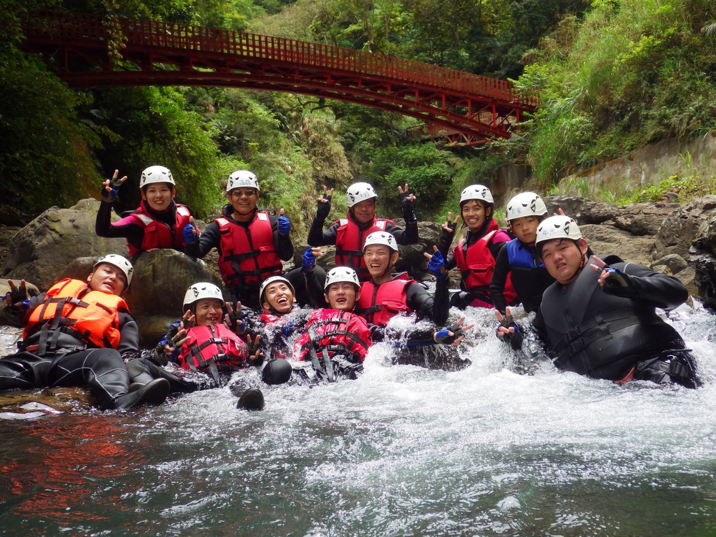 桃園復興小烏來祕境溯溪-50米大瀑布