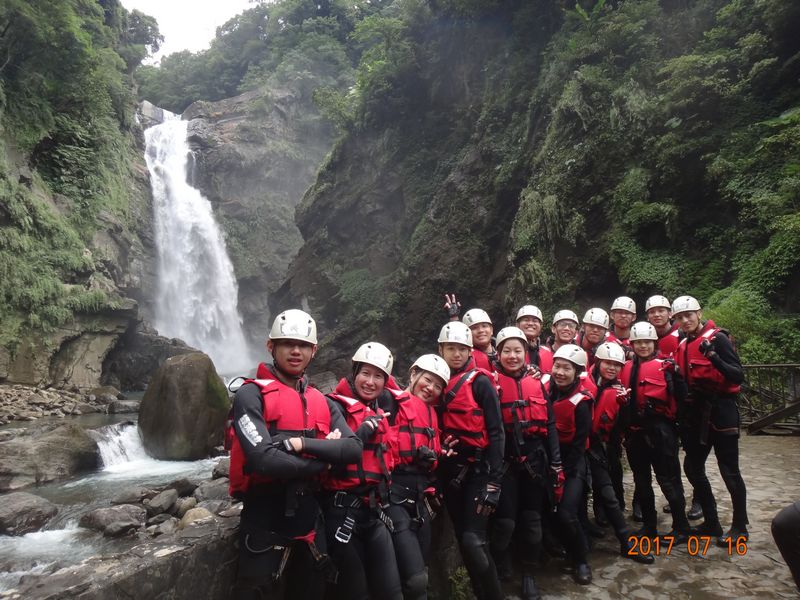 桃園復興小烏來祕境溯溪-50米大瀑布