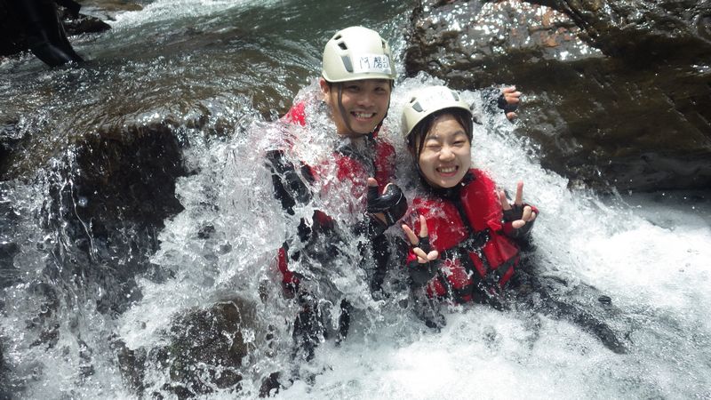 桃園復興小烏來祕境溯溪-50米大瀑布