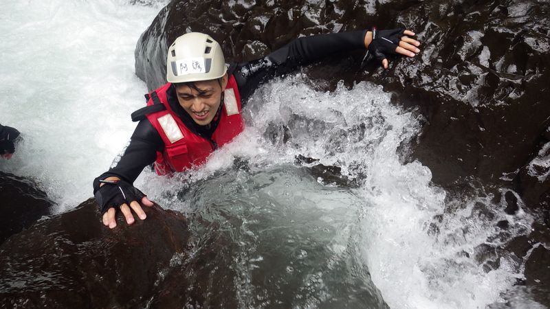 桃園復興小烏來祕境溯溪-50米大瀑布