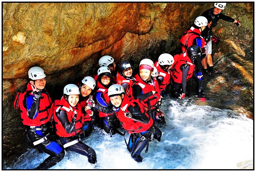 宜蘭南澳鹿皮溪溯溪-【金岳瀑布+大滑瀑】