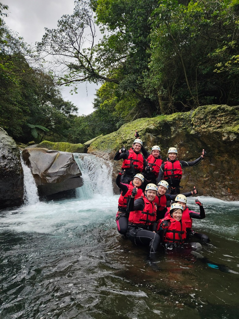 台北石門老梅溪溯溪-新手入門推薦