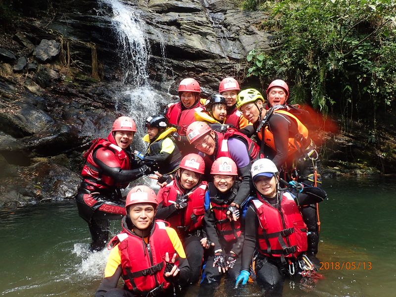 屏東萬安鄉萬流溪溯溪