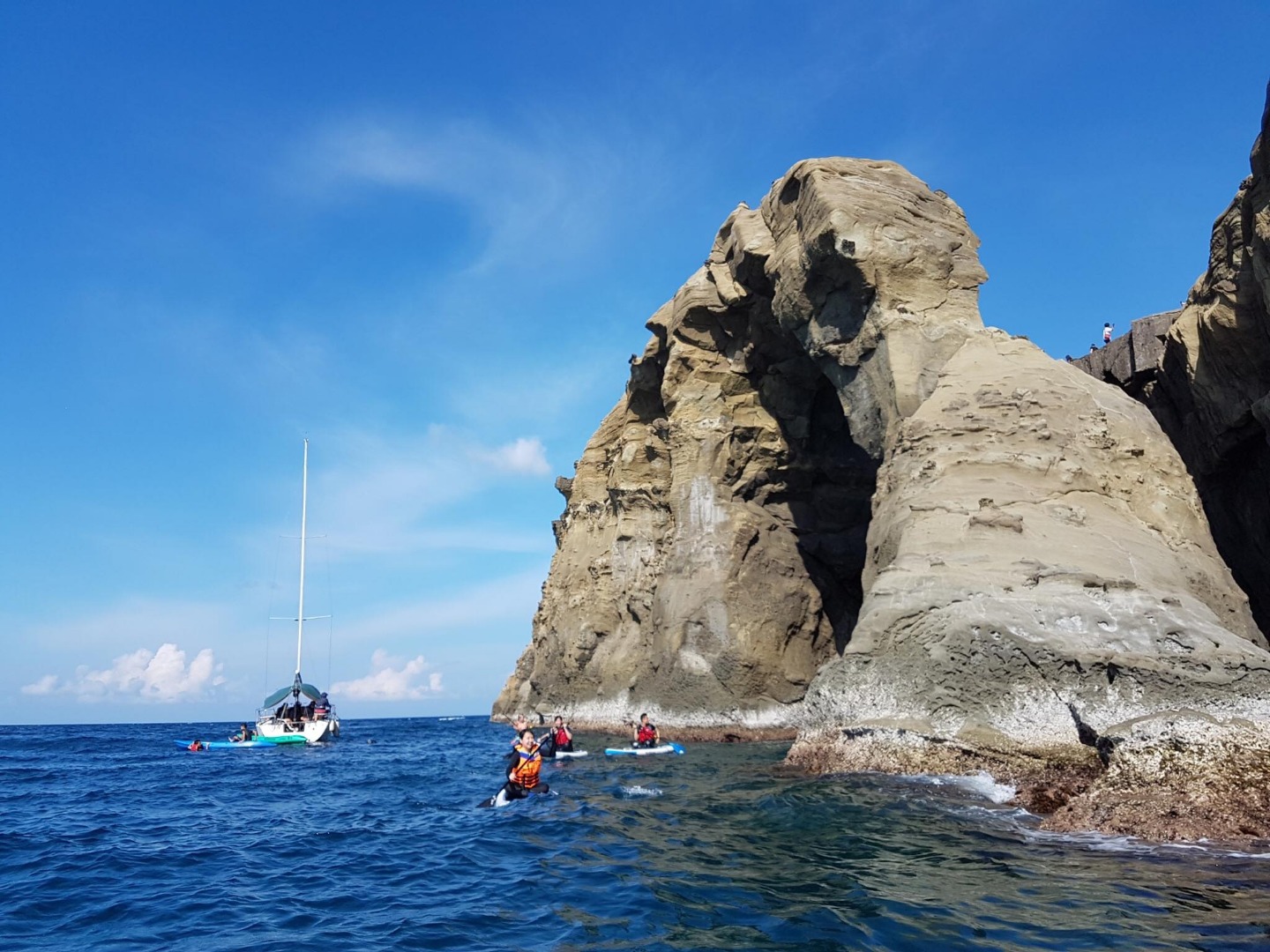 新北瑞芳│ SUP立槳-象鼻岩