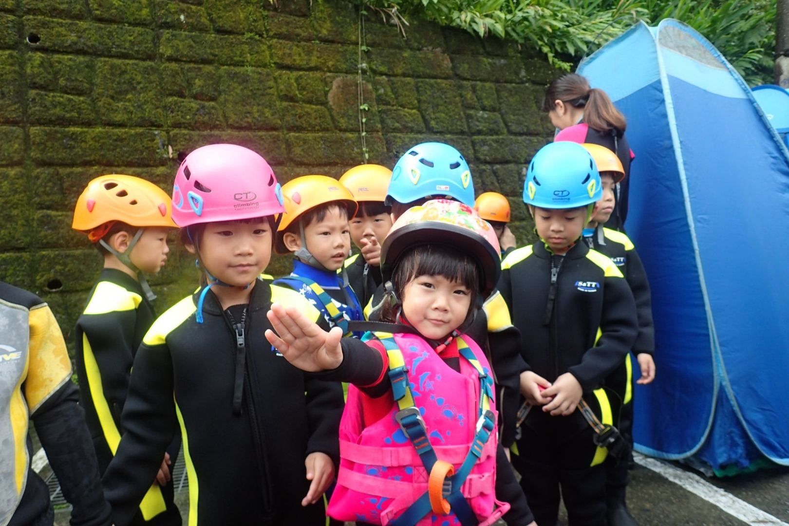 新竹尖石梅花溪親子溯溪體驗(含盥洗)-【山神的邀請】