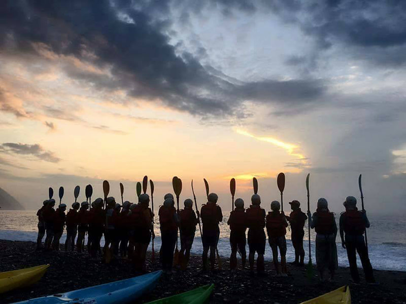 花蓮、清水斷崖日出│獨木舟體驗