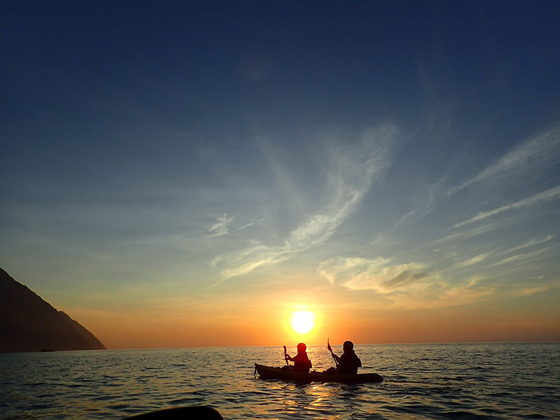 花蓮、清水斷崖日出│獨木舟體驗