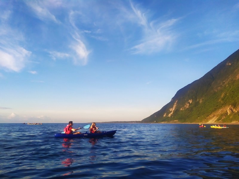花蓮、清水斷崖日出│獨木舟體驗