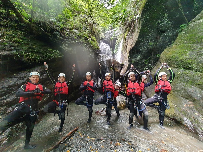 宜蘭南澳鹿角溪溪降-【新手溪降體驗】