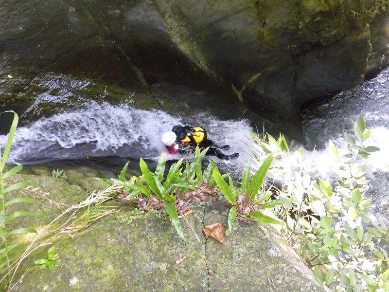 宜蘭南澳鹿角溪溪降-【新手溪降體驗】