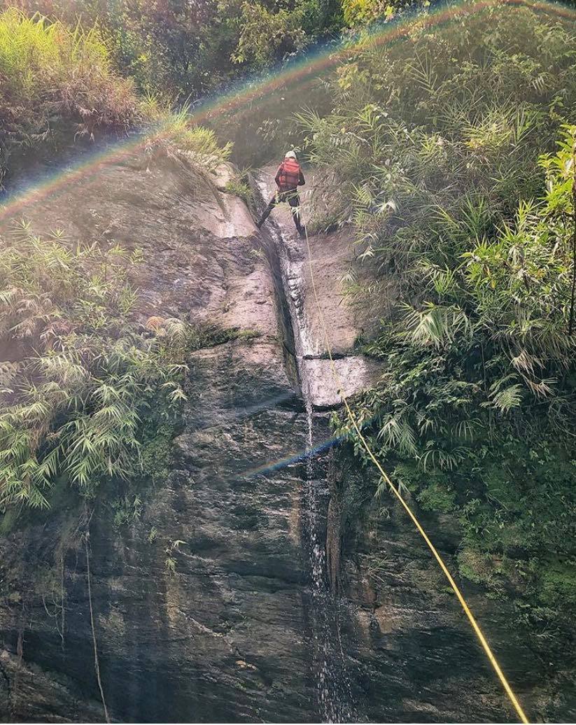 宜蘭南澳鹿角溪溪降-【新手溪降體驗】