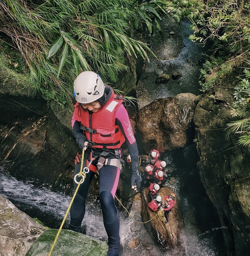 宜蘭南澳鹿角溪溪降-【新手溪降體驗】