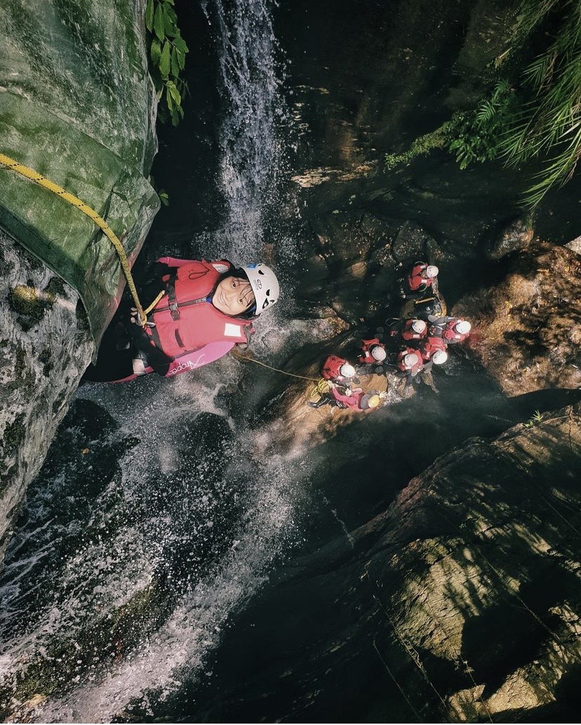 宜蘭南澳鹿角溪溪降-【新手溪降體驗】