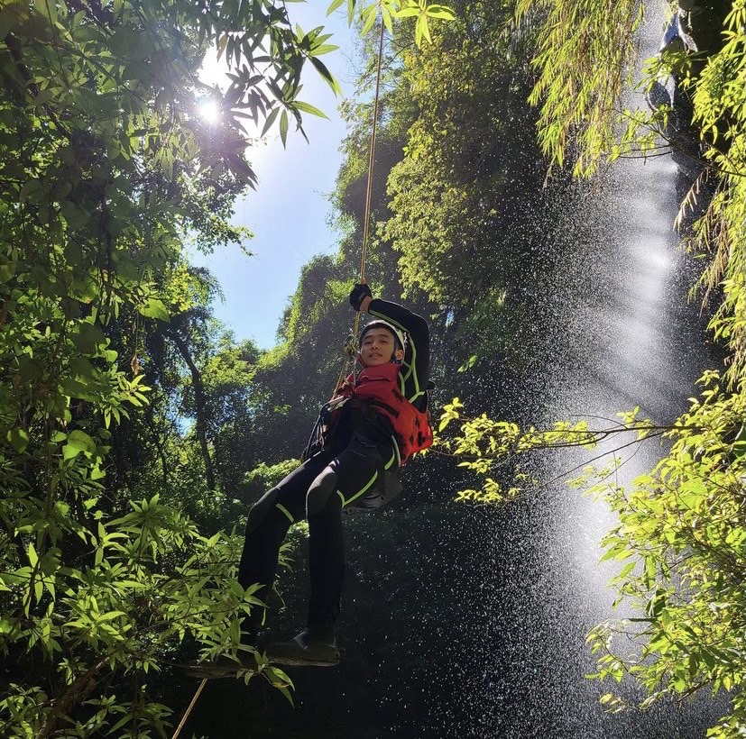 秘境山羊峽谷45米大瀑布-【進階溪降挑戰】