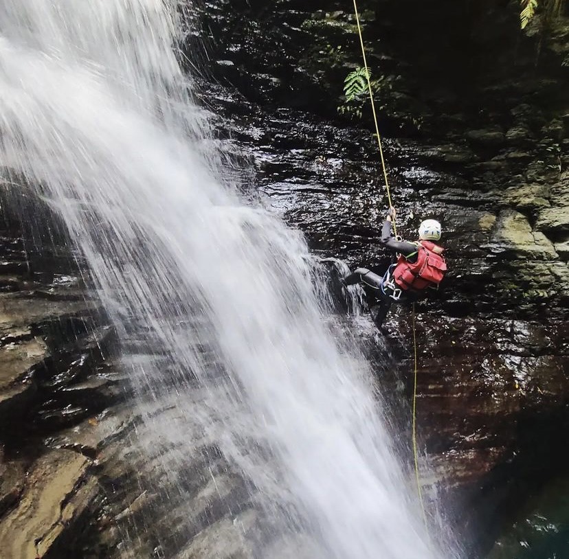 秘境山羊峽谷45米大瀑布-【進階溪降挑戰】