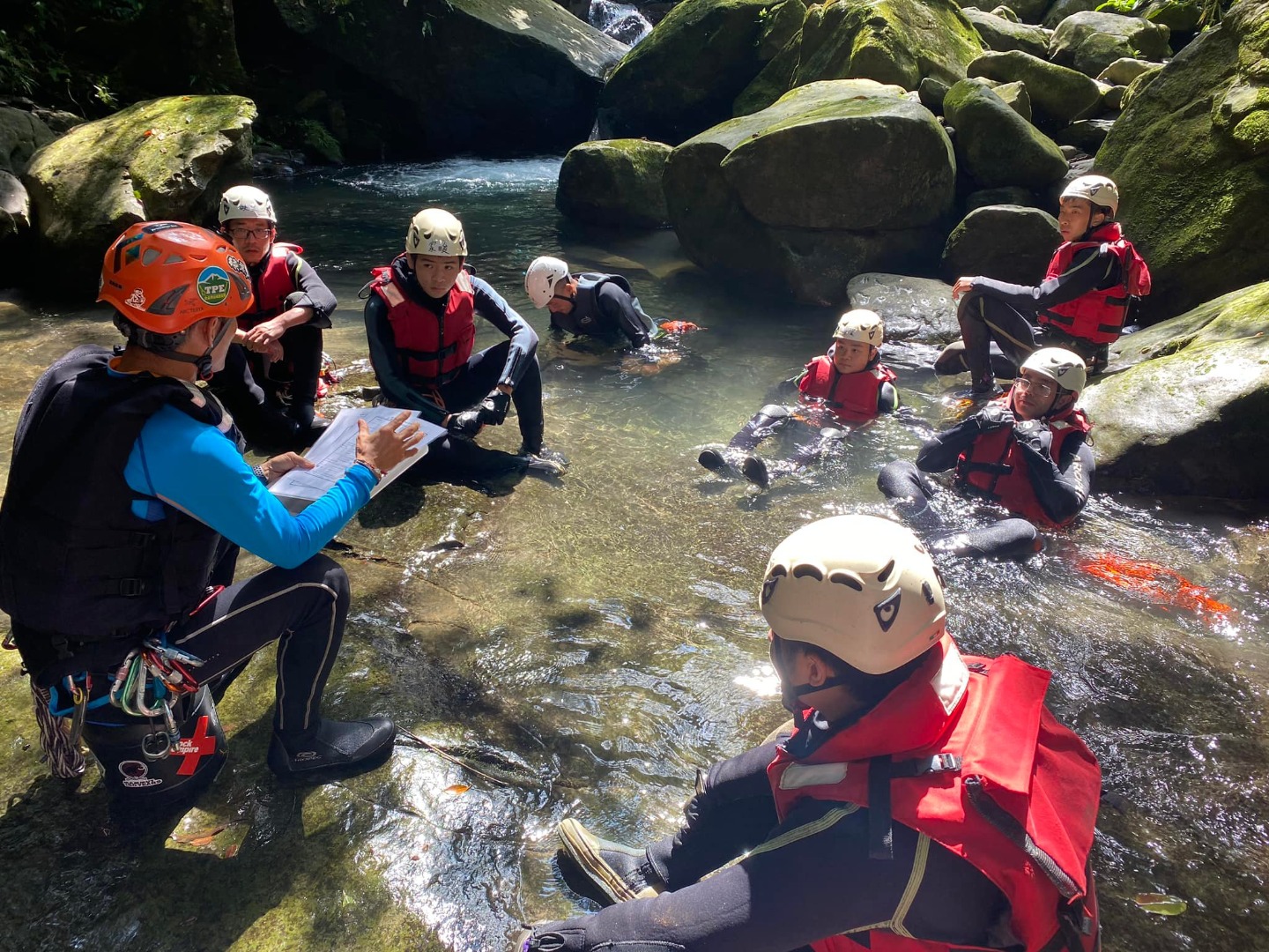 2023.03梯次-乙級溯溪教練(指導員)證照-中華民國體育總會核准