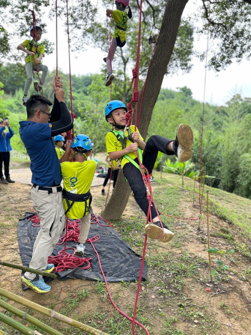 森林遊戲-攀樹活動