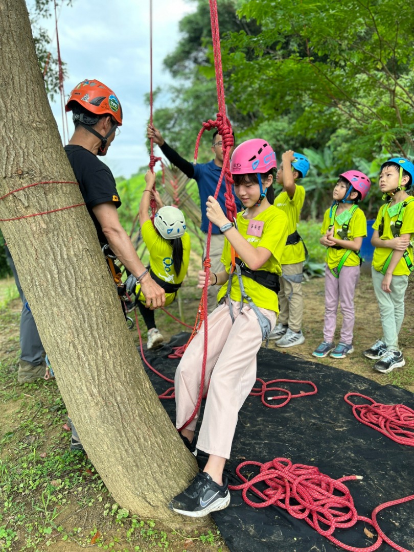 森林遊戲-攀樹活動