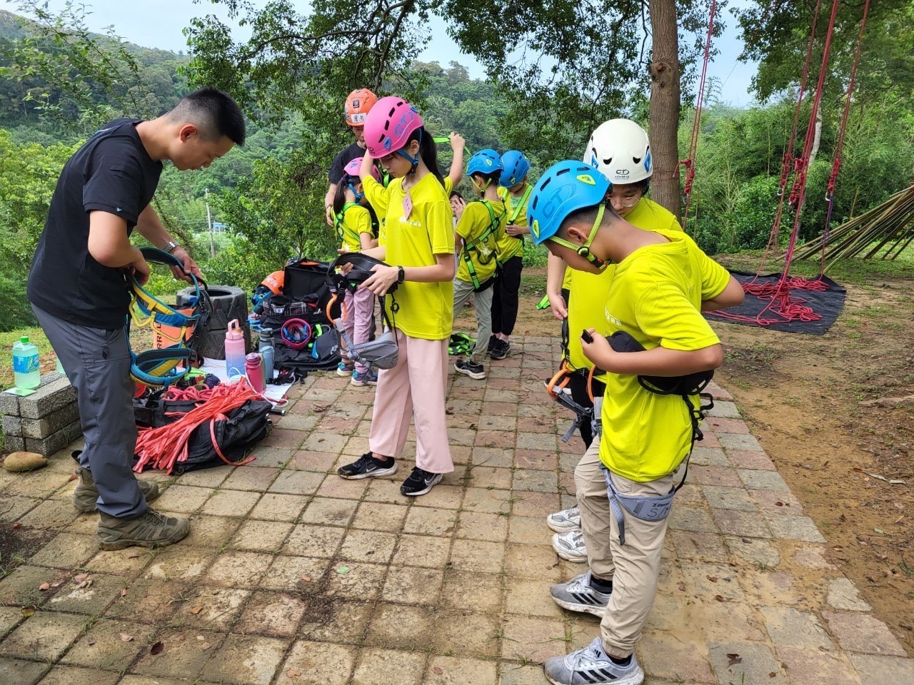 森林遊戲-攀樹活動