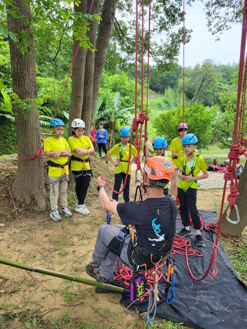 森林遊戲-攀樹活動