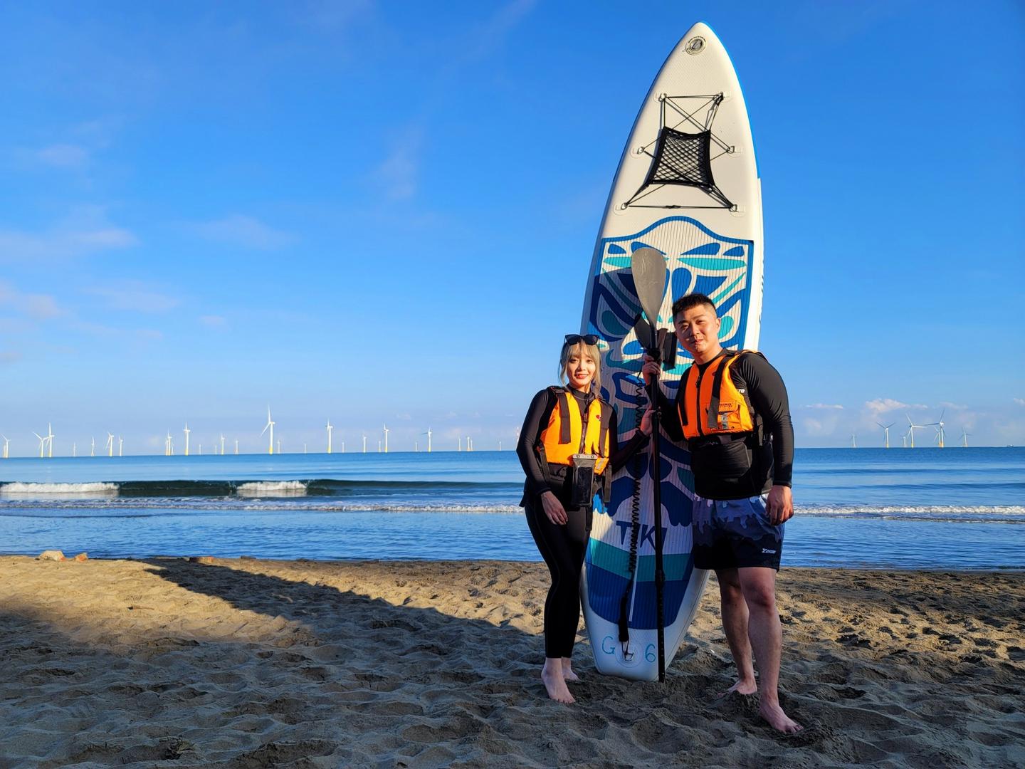 苗栗竹南│SUP立槳-假日之森