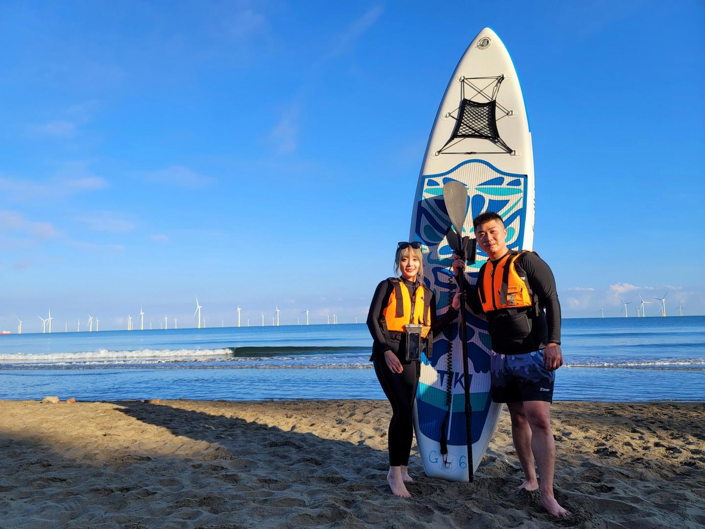 苗栗竹南│SUP立槳-假日之森