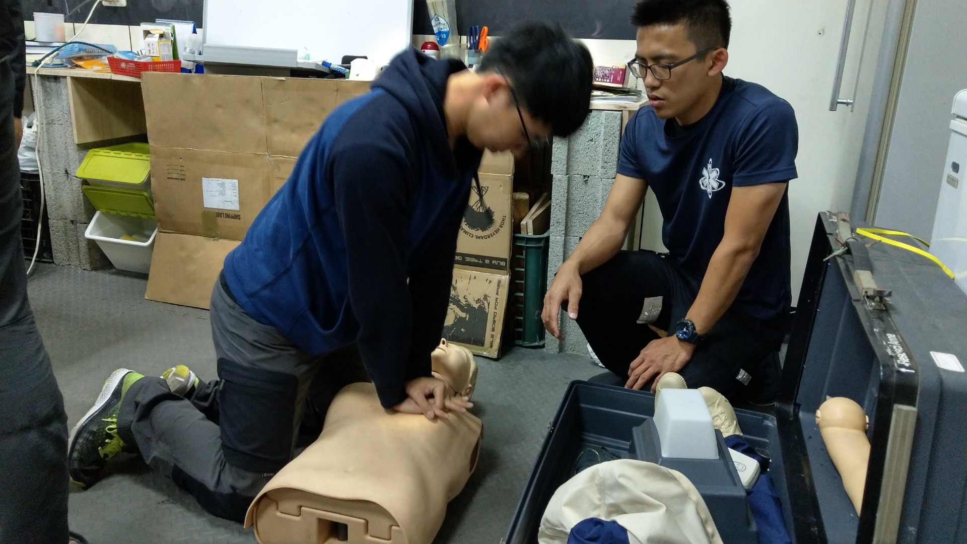 初級山域搜救訓練