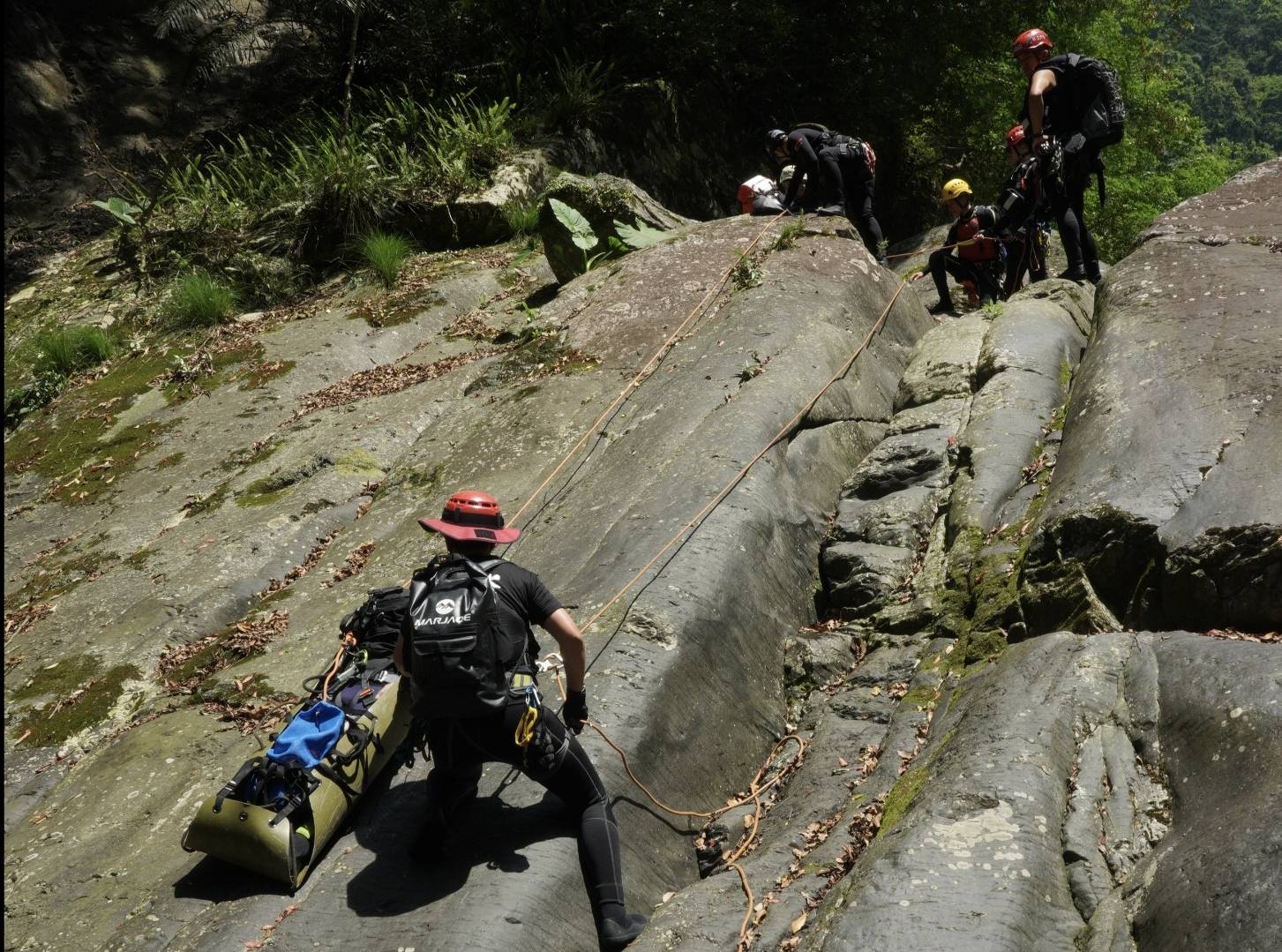 初級山域搜救訓練
