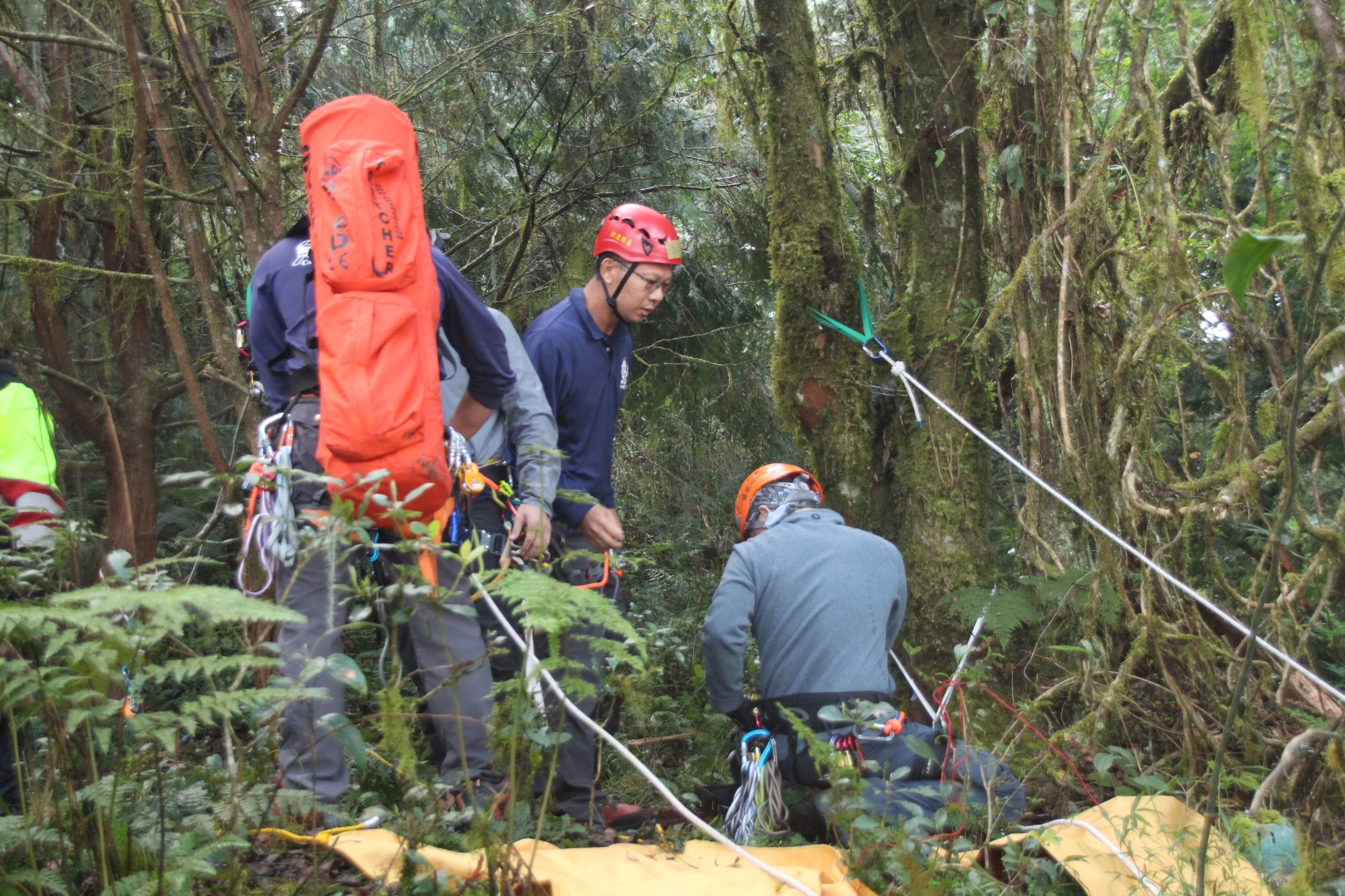 初級山域搜救訓練