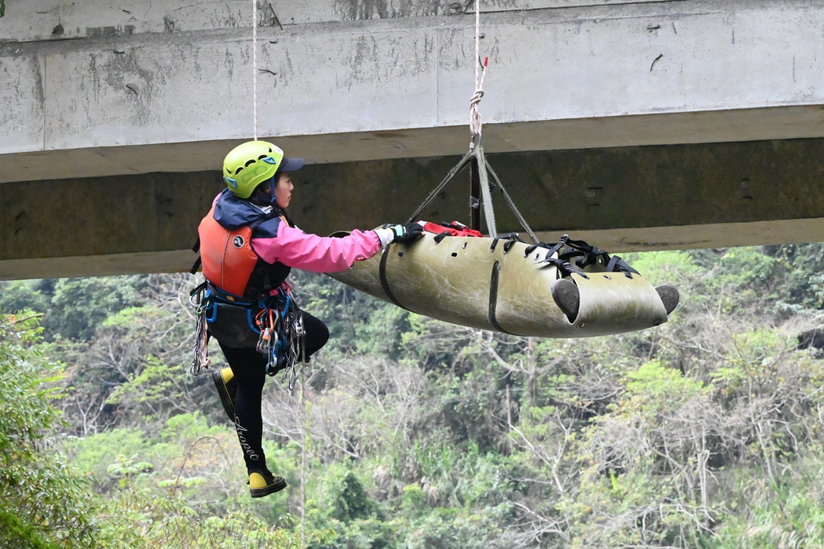 初級山域搜救訓練